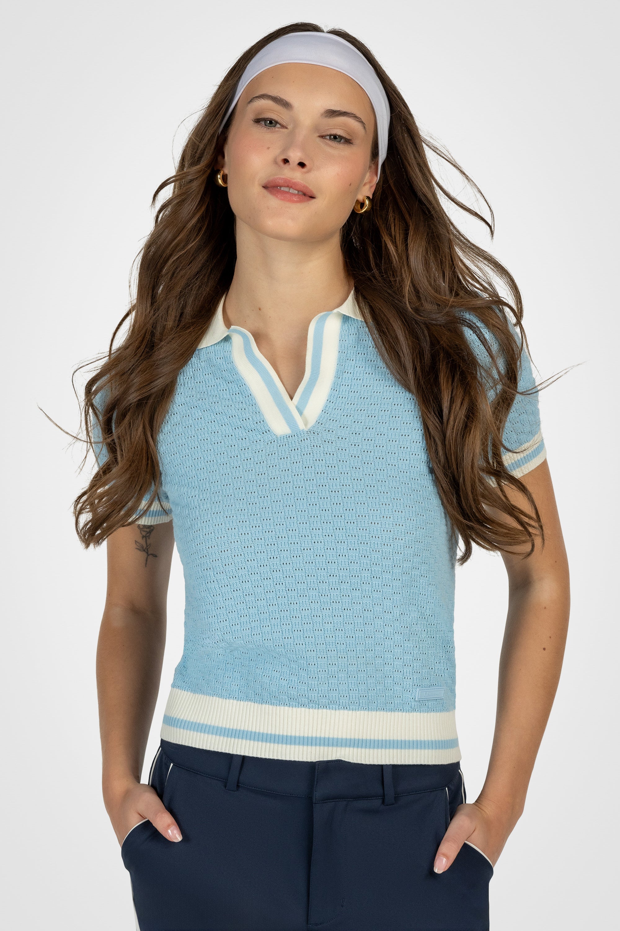Golf Linx 18 Clubhouse Tipped-Polo